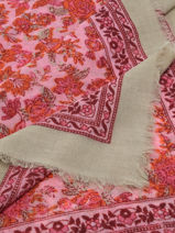 Foulard Bindi atelier Veelkleurig floral FLL-vue-porte